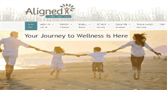 Desktop Screenshot of alignedmodernwellness.com